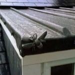 Dormer roof with fly motif